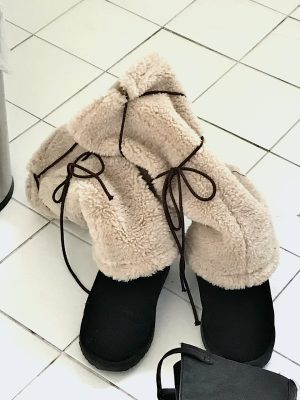 保暖綁帶厚襪套